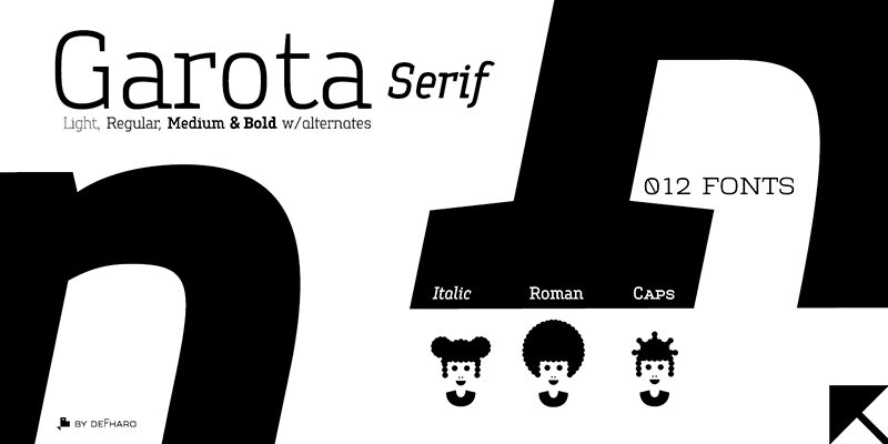 Garota Serif الخط