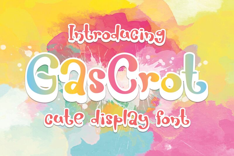Gas Crot フォント