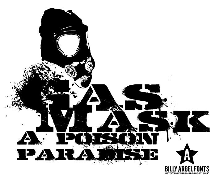 GASMASK Schriftart