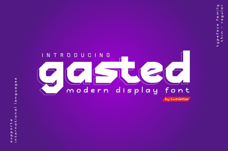 Gasted Font