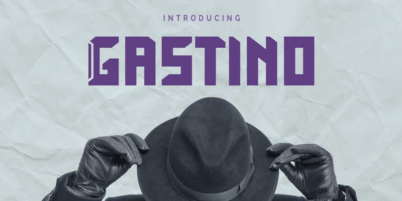 Gastino Schriftart