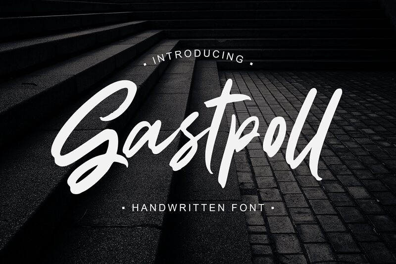 Gastpoll Schriftart