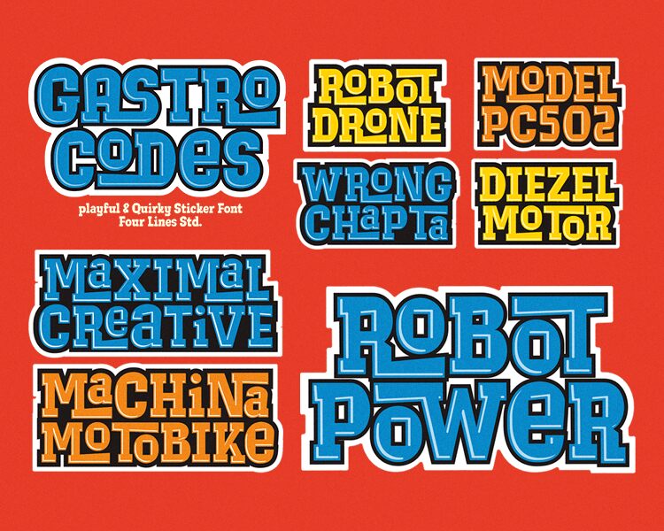 Gastro Codes الخط