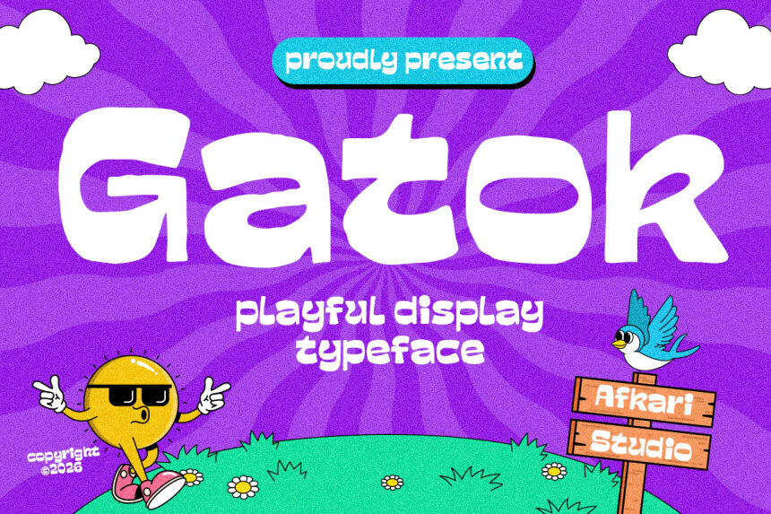 Gatok Regular — Presentación de la fuente