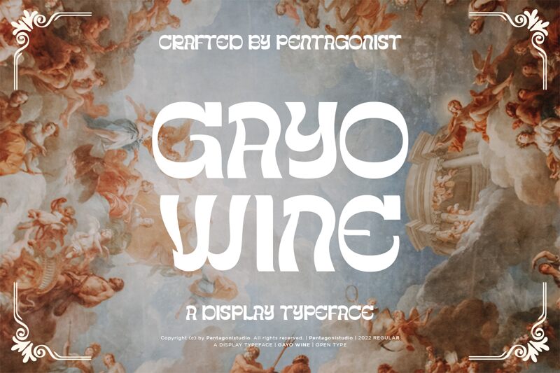 Gayo Wine Czcionka