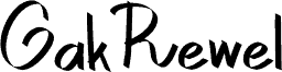 GakRewel font