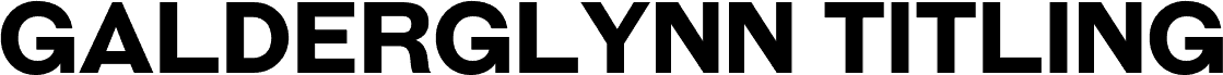 Galderglynn Titling Bold