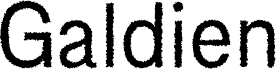 Anteprima del carattere Galdien Rough Regular Demo
