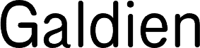 Anteprima del carattere Galdien Rounded Demo Regular