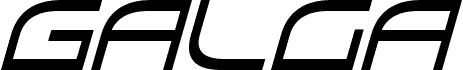 Galga Bold CondensedItalic