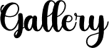Preview of the Gallery font