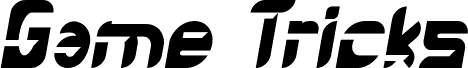 Game Tricks Demo Italic