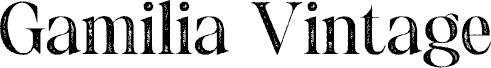 Gamilia Vintage Demo Stamp