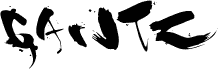 Gantz font