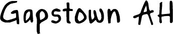 Gapstown Small AH