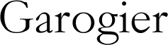 Garogier Regular