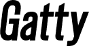 Gatty Extra Bold Italic