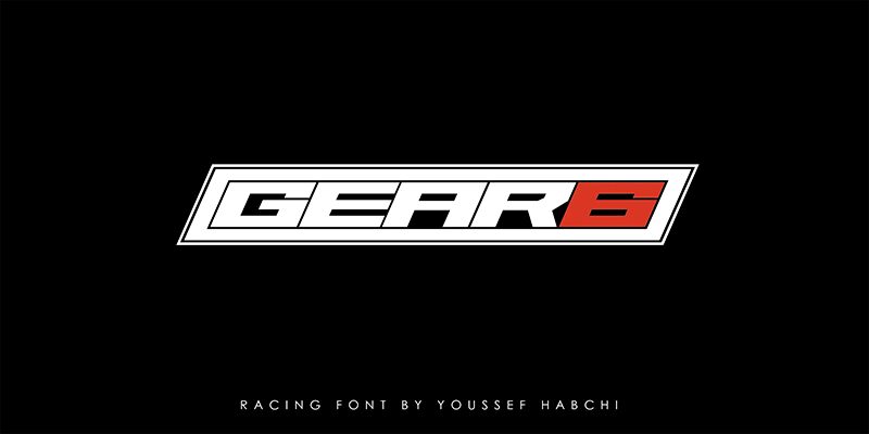 Gear6 字体