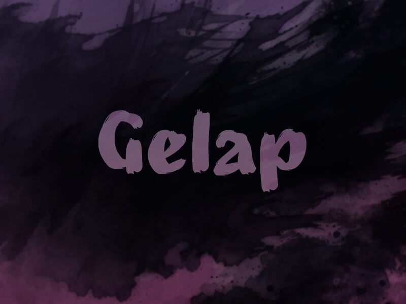 Gelap Carattere
