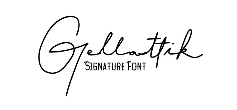 Gellattik Janggan Czcionka
