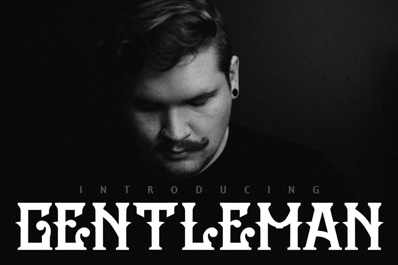 GENTLEMAN Czcionka