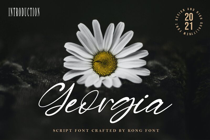 Georgia Schriftart