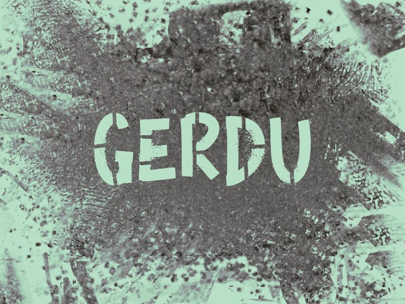 g Gerdu Schriftart