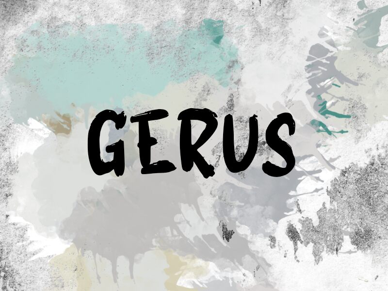 Gerus الخط