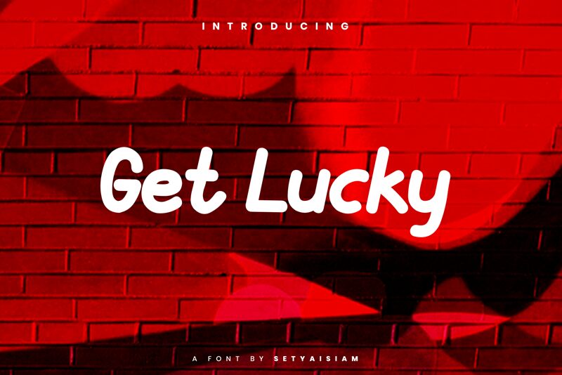 get-lucky-font