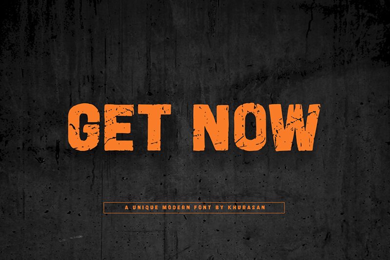 Get Now Czcionka