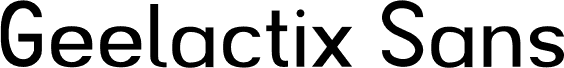 Geelactix Sans