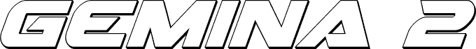 Gemina 2 3D Italic