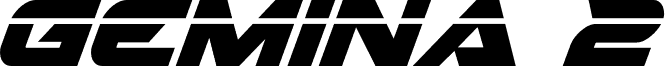 Gemina 2 Laser Italic