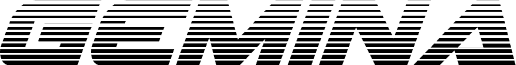 Gemina Gradient Italic