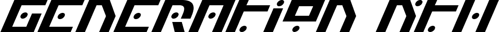 Generation Nth Italic