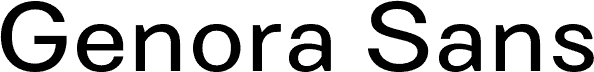 Genora Sans Regular