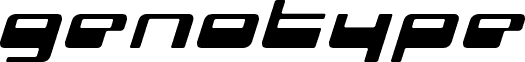 genotype