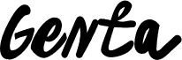 Genta Bold