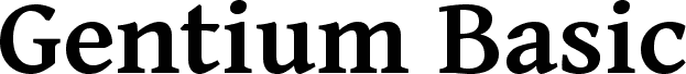 Gentium Basic Bold