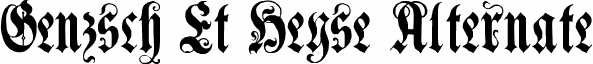 Genzsch Et Heyse Alternate