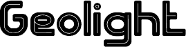 Geolight PERSONAL USE ONLY! carattere