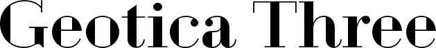 GeoticaThree-Regular