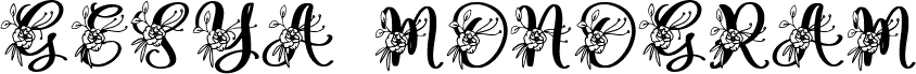 Gesya Monogram