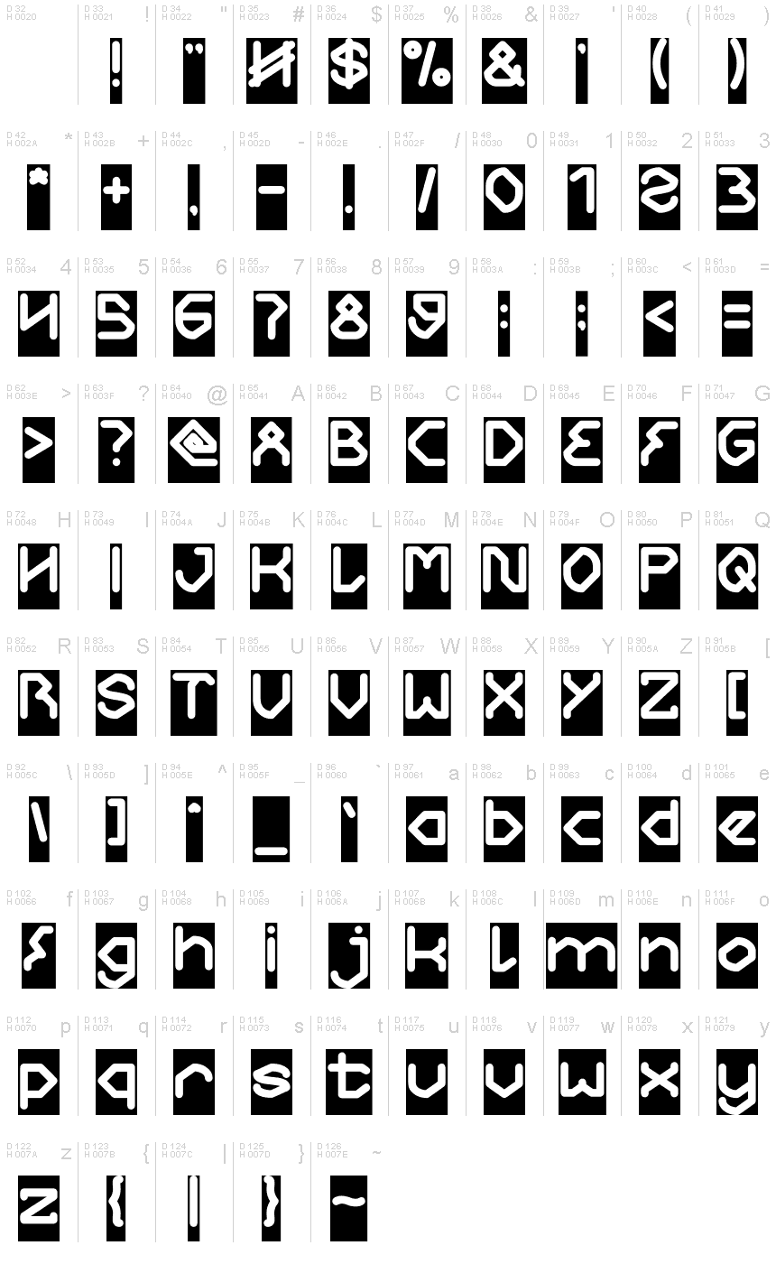 GET READY-Inverse font