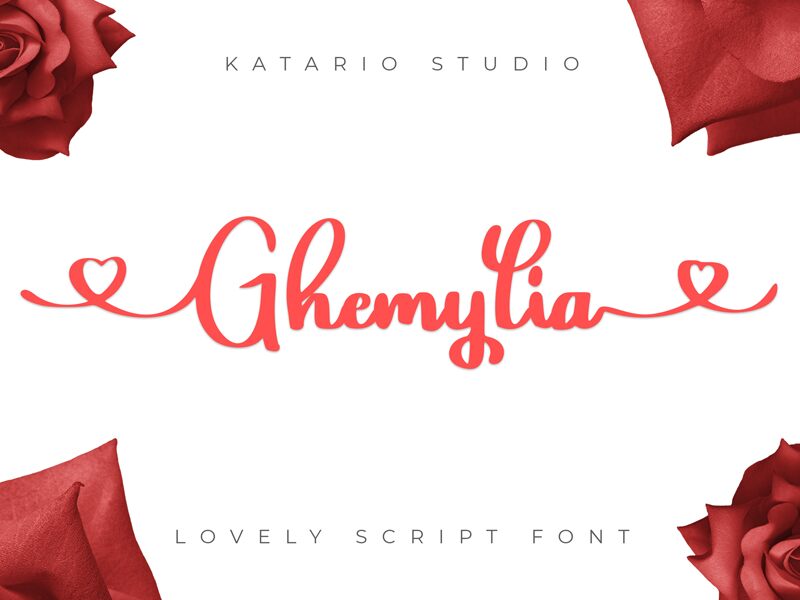 Ghemylia 字体