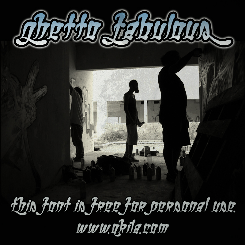 Ghetto Fabulous Schriftart