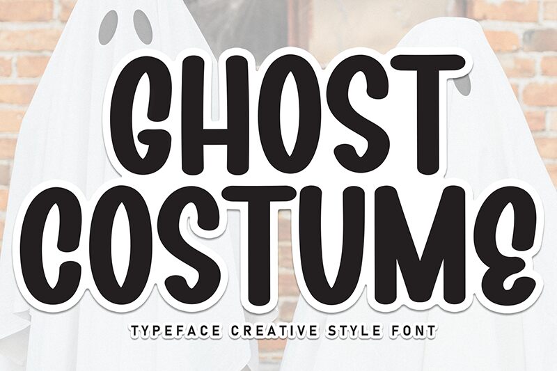 Ghost Costume 字体