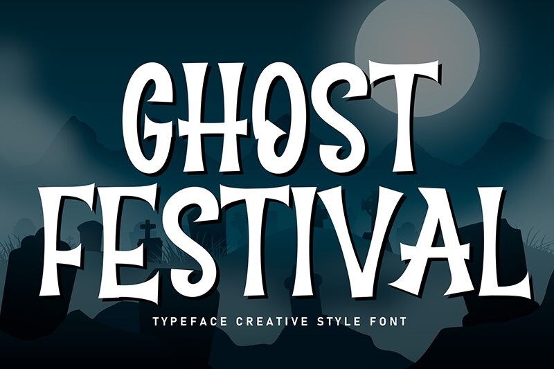 Ghost Festival Czcionka
