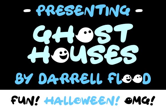 Ghost HOuses Schriftart