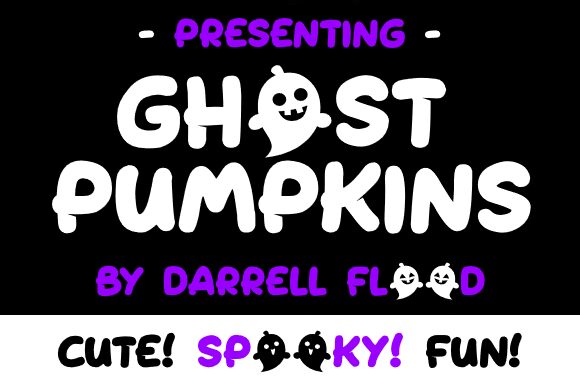 Ghost Pumpkins Carattere